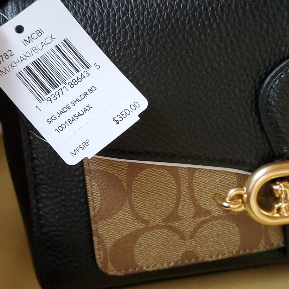 DO NOT BUY ⛔SOLD ELSEWHERE ⛔ COACH Small Jade Shoulder Bag - Picture 4 of 15